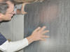 Crawl space insulation installed in Pomona on a dirt floor
