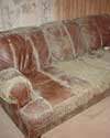 furniture in a Huntington Beach basement destroyed by mold and dust mites
