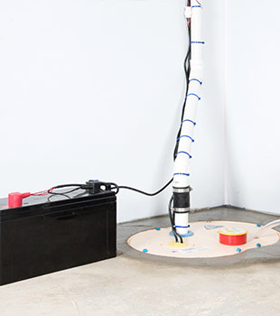 A sump pump installed in Glendale by EagleLIFT of Southern California